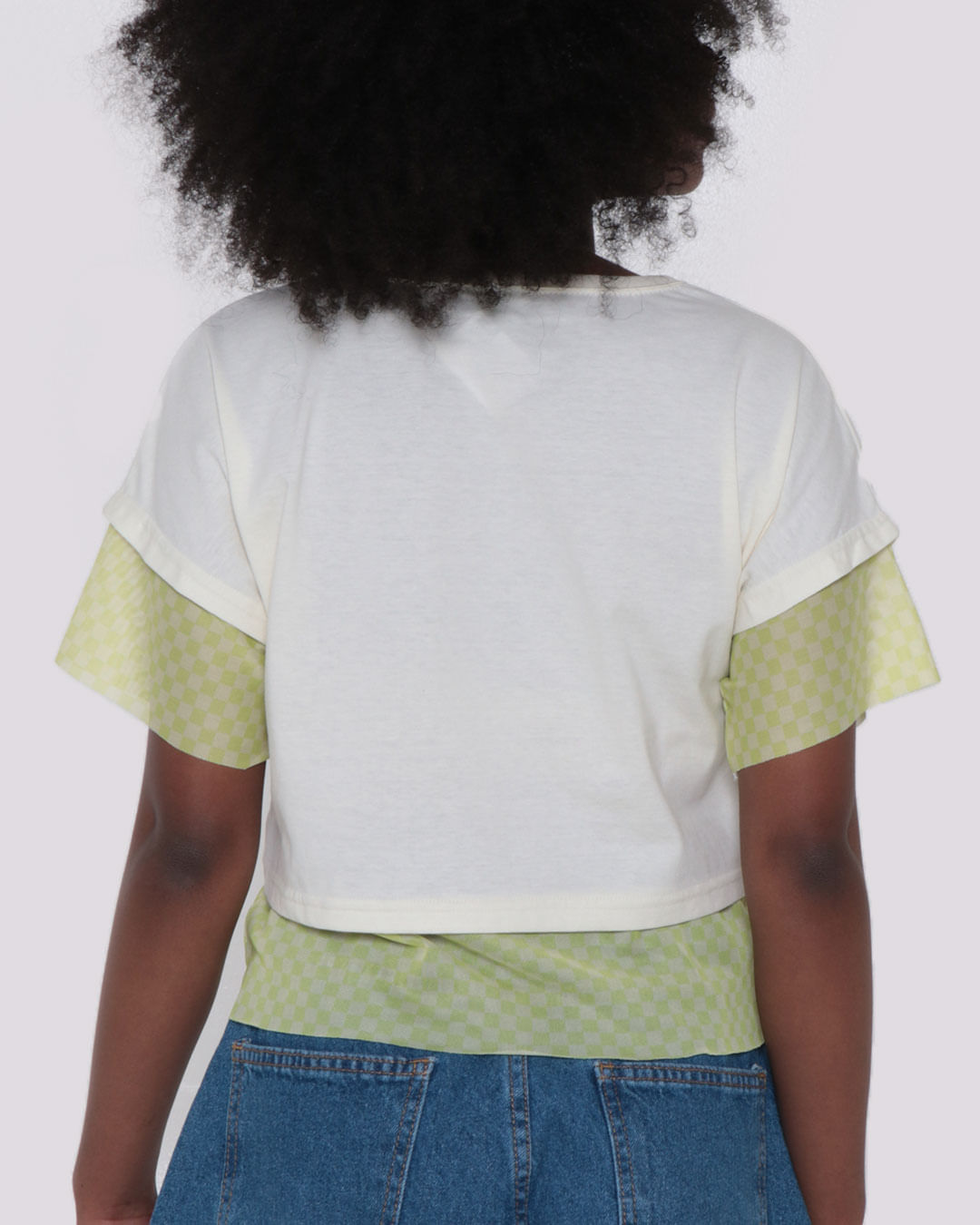 Blusa-Juvenil-Recorte-Tule-Xadrez-Off-White