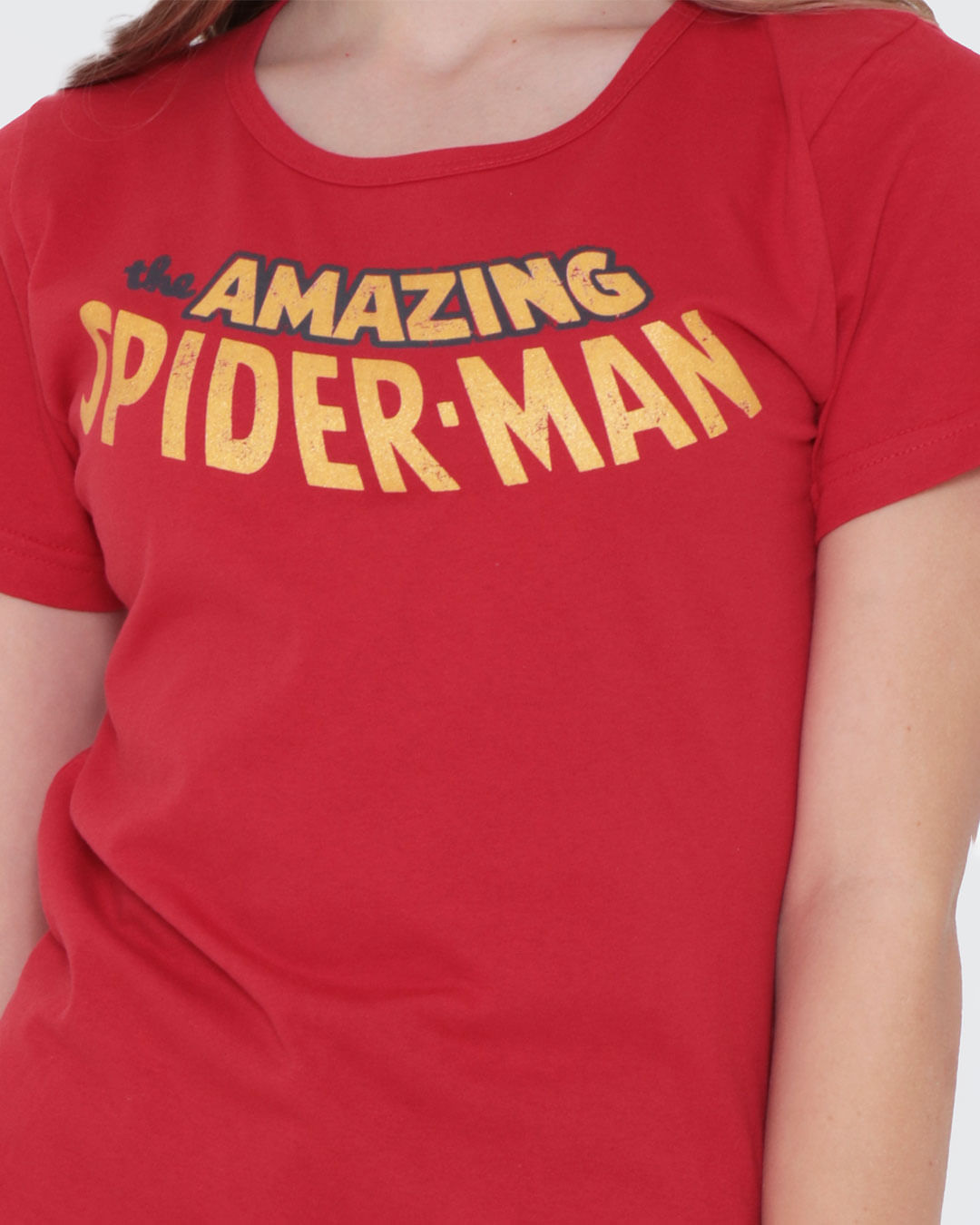 Camiseta-Juvenil-Homem-Aranha-Vermelho