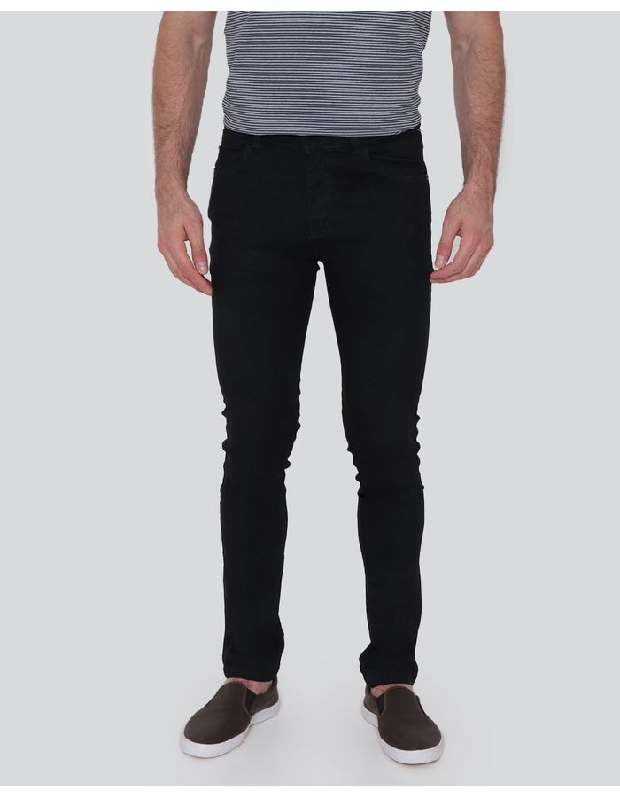 Calca-Jeans-Masculina-Slim-Preta