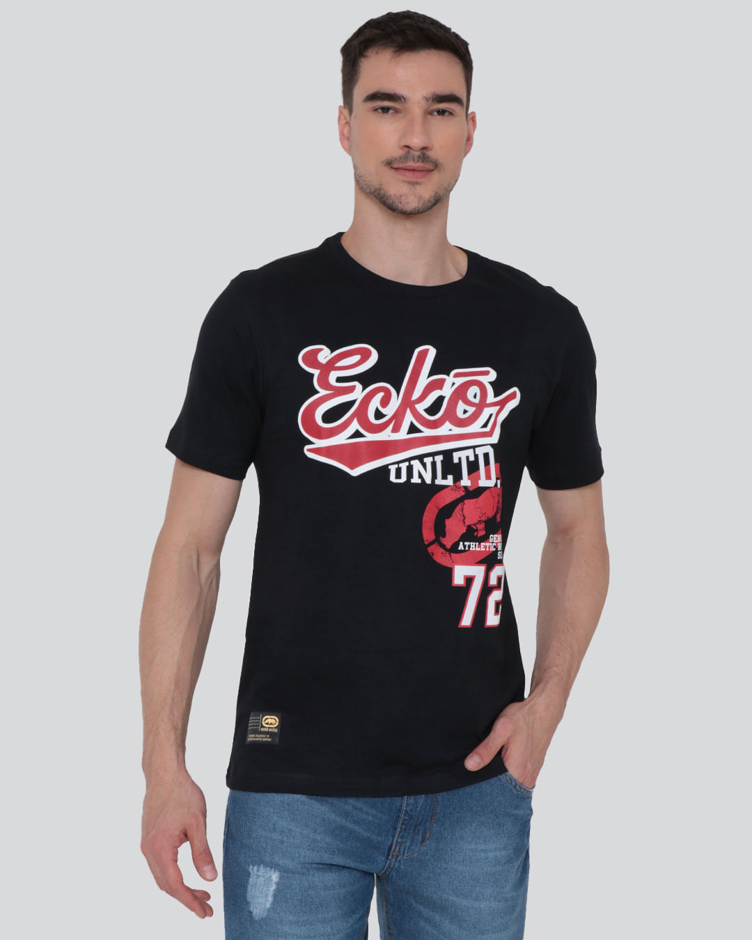 Camiseta-Masculina-Estampa-Ecko-Preta