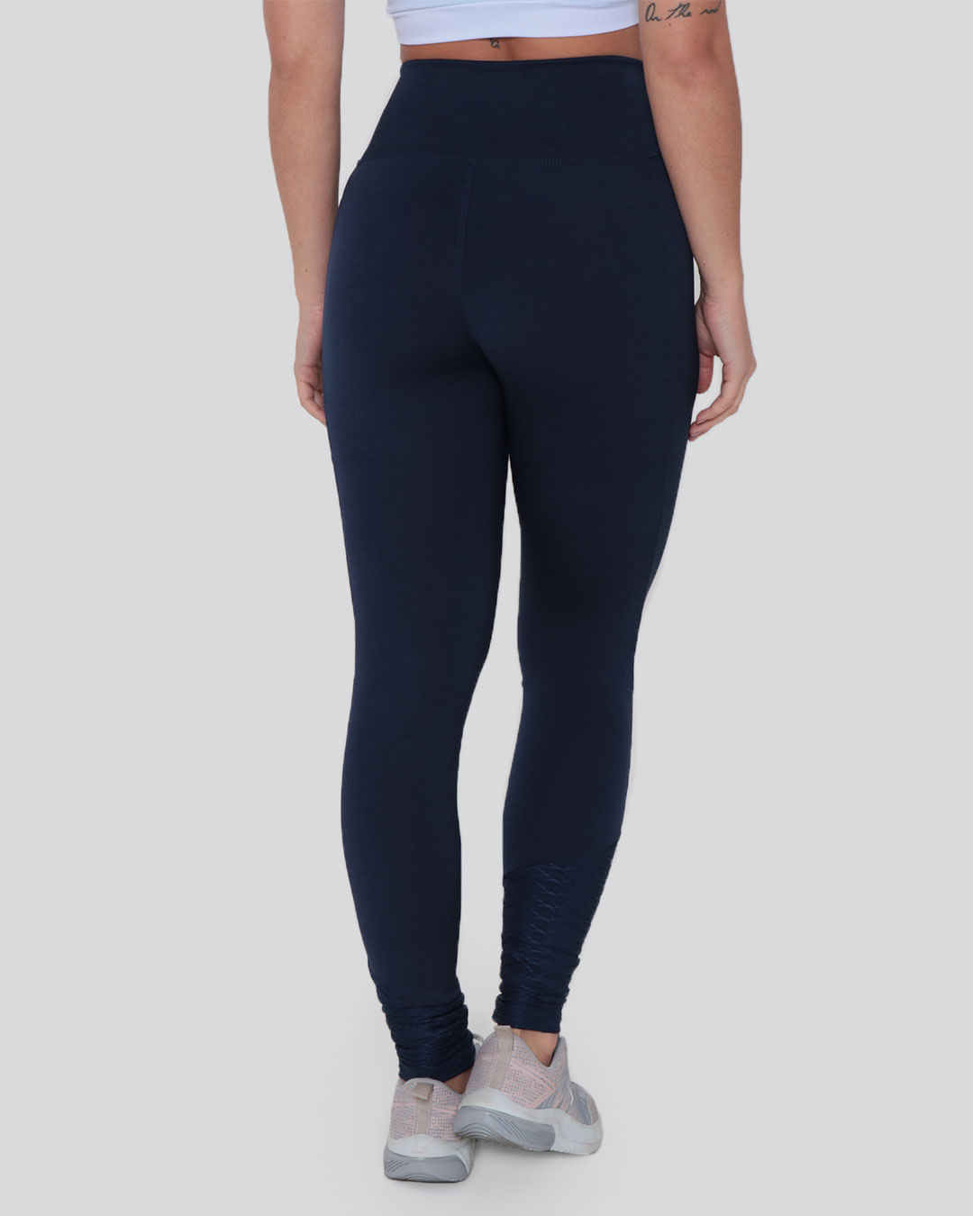 Calca-Legging-Fitness-Cos-Alto-Bolso-Lisa-Marinho