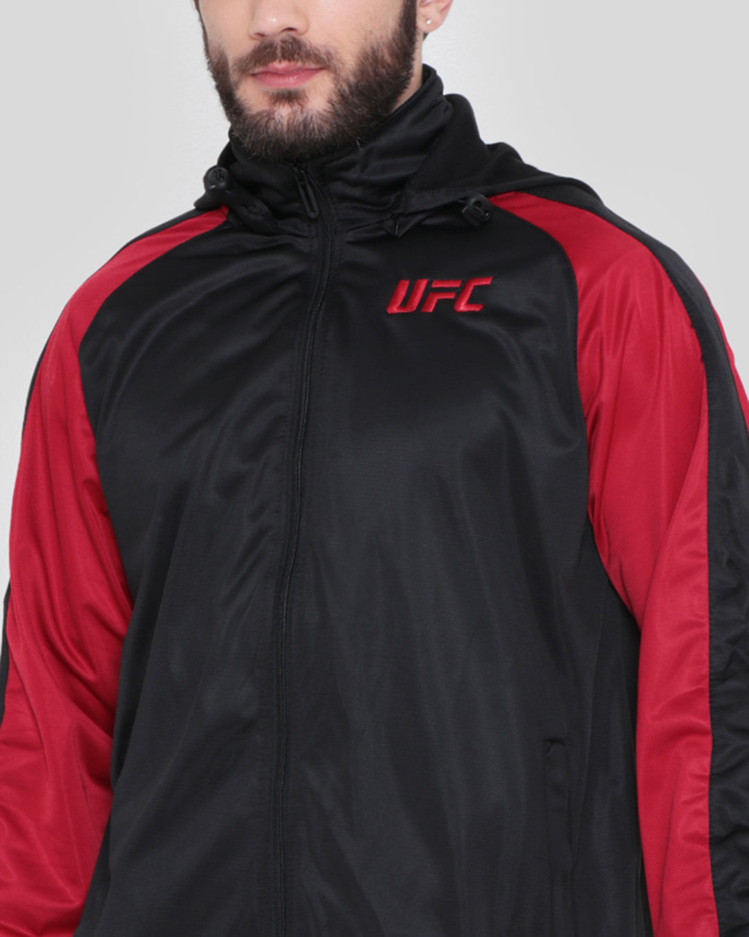 Jaqueta-Masculina-Fitness-Recorte-UFC-Preta