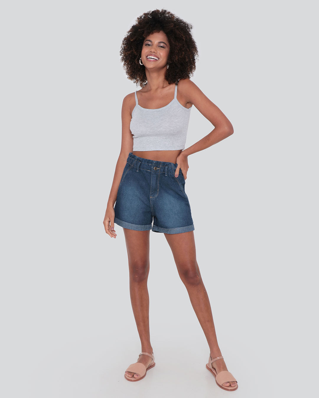 Short-Jeans-Feminino-Clochard-Azul-Medio