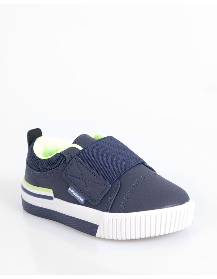 Tenis-Bebe-Molekinho-Casual-Elastico-Azul-Marinho