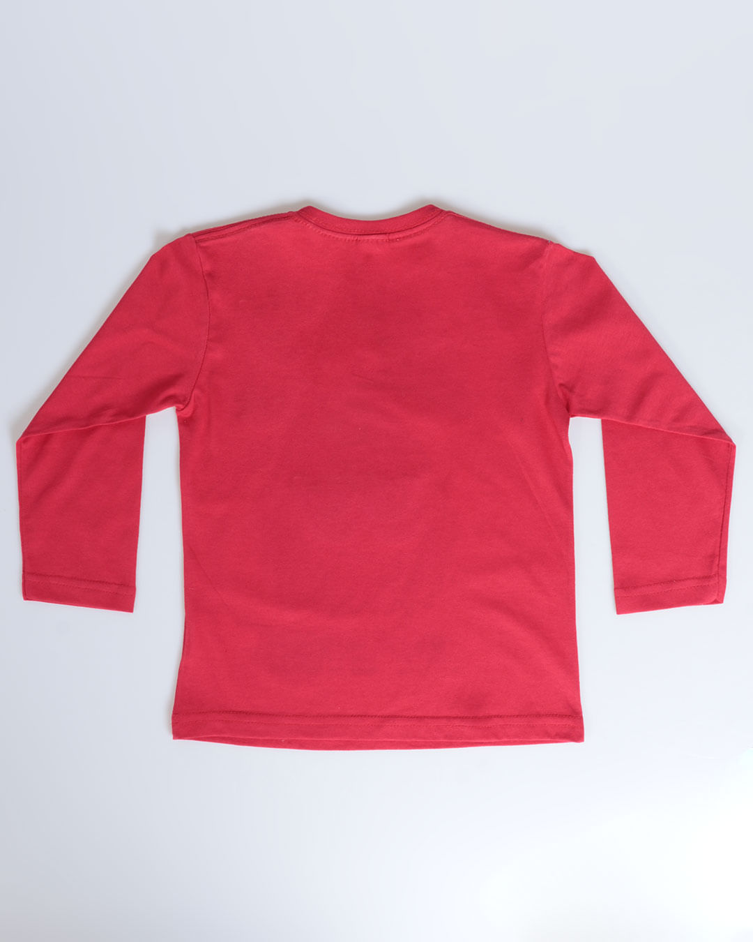 Camiseta-Bebe-Manga-Longa-Interativa-Monstro-Vermelha