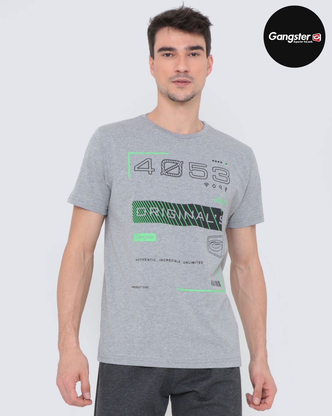 Camiseta-Estampa-Original-Gangster-Cinza-Claro-