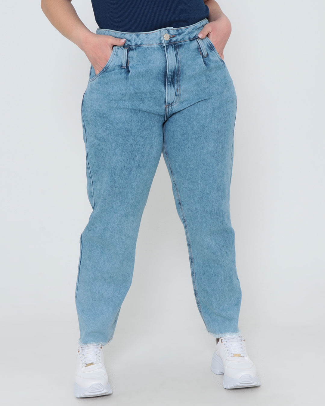 Calca-Jeans-Feminina-Plus-Size-Mom-Azul-Clara