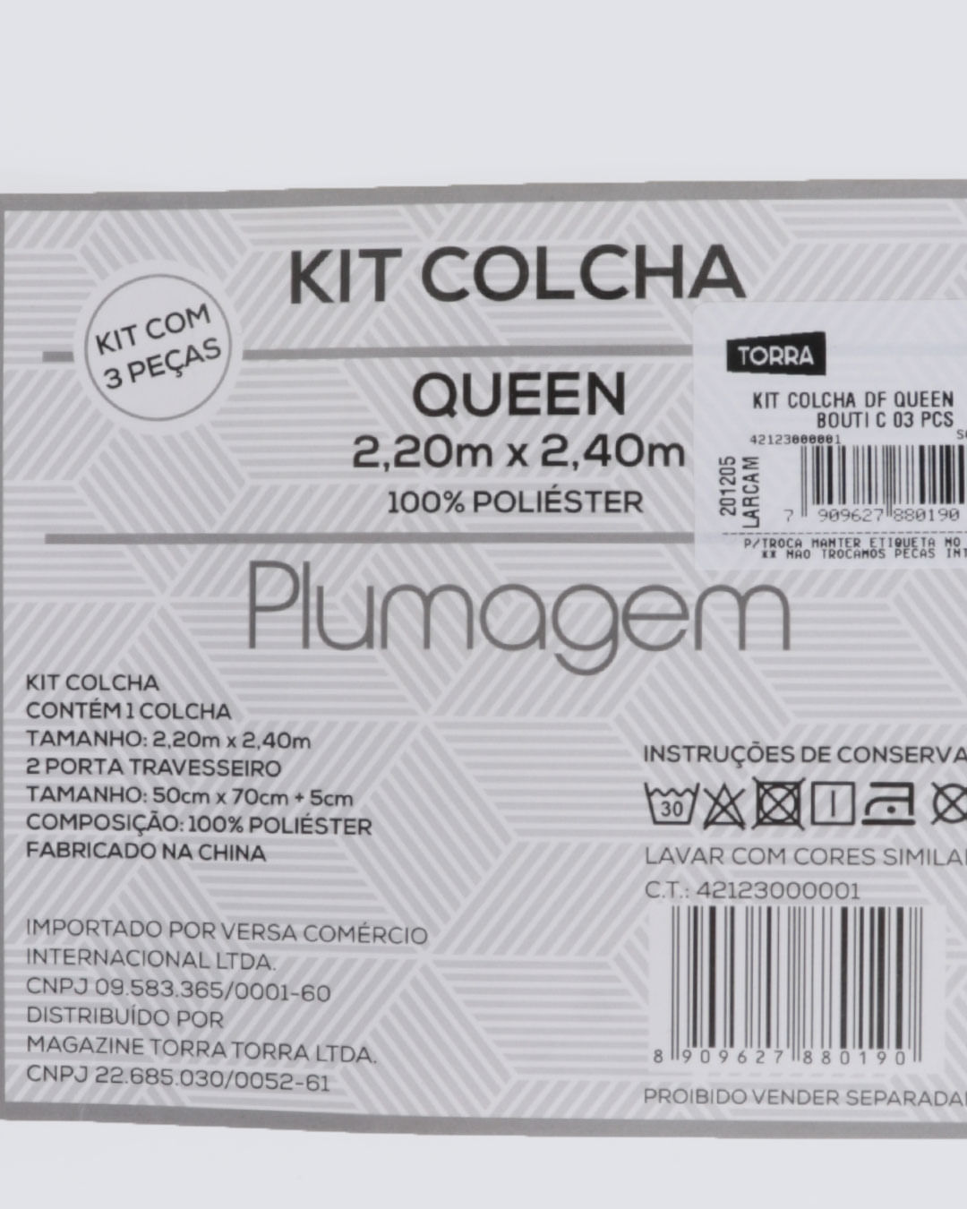 Kit-Colcha-Plumagem-Queen-3-Pecas-Estampa-Floral-Bege-Claro