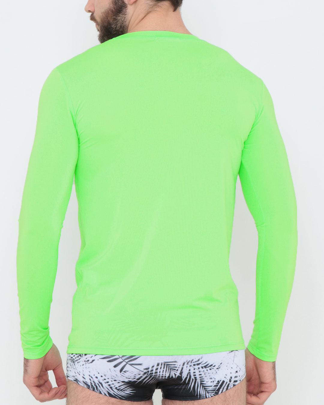 Camiseta-Manga-Longa-Protecao-UV-50-Verde-Neon