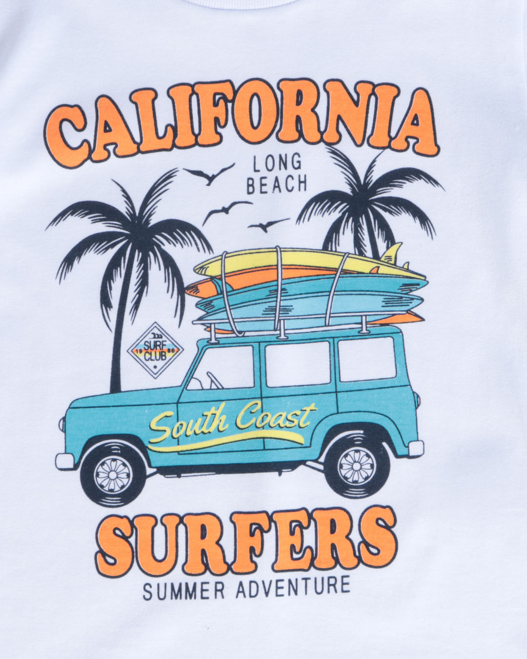 Camiseta-Bebe-Manga-California-Beach-Branca