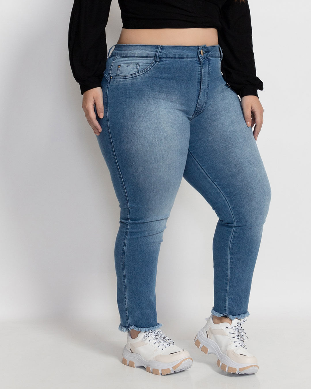 Calca-Jeans-Feminina-Plus-Size-Skinny-Azul-
