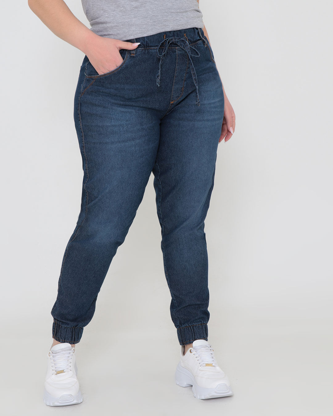 Calca-Jeans-Plus-Size-Jogger-Basica-Denim-Azul-Escuro