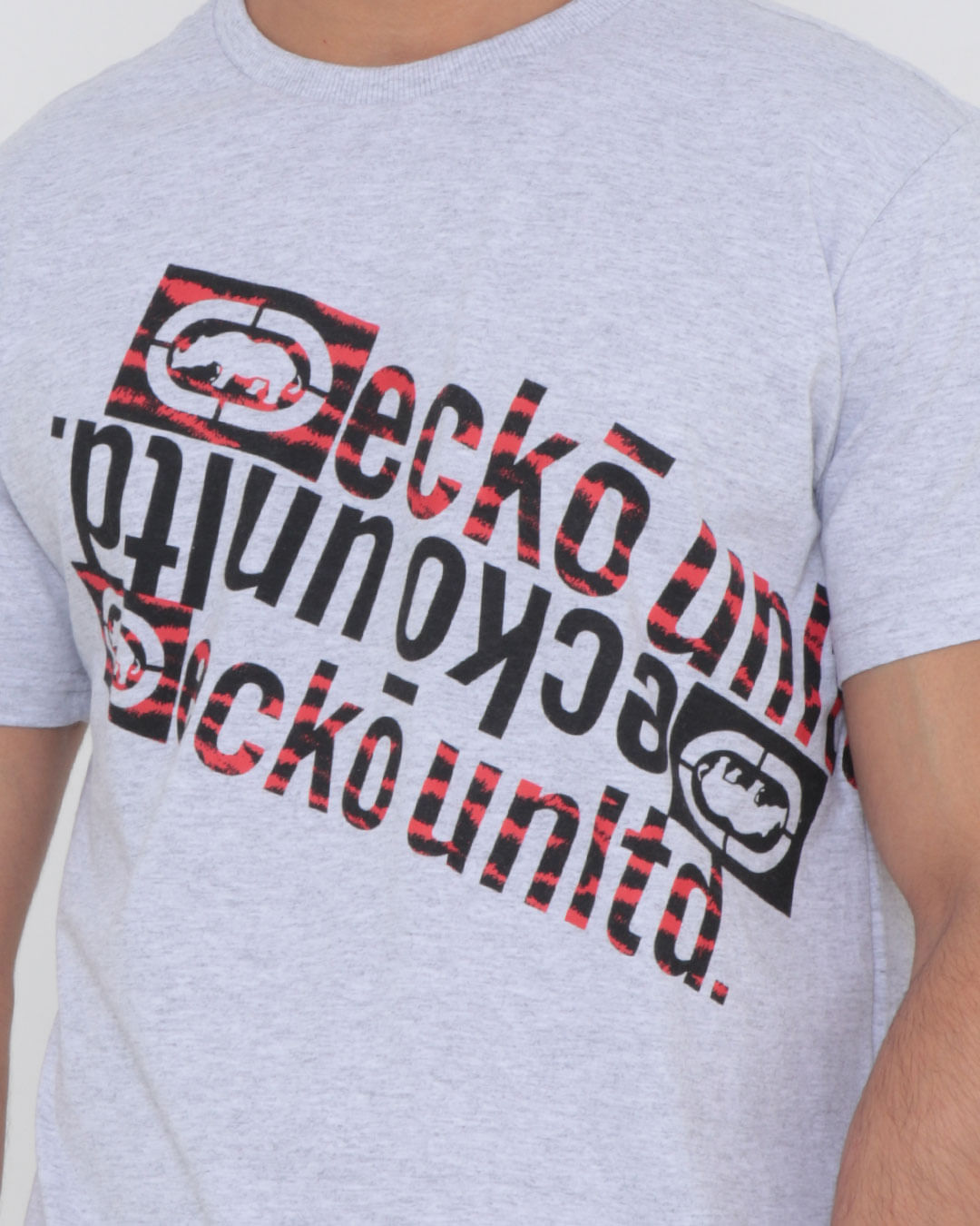 Camiseta-Ecko-Unlimited-Estampada-Cinza