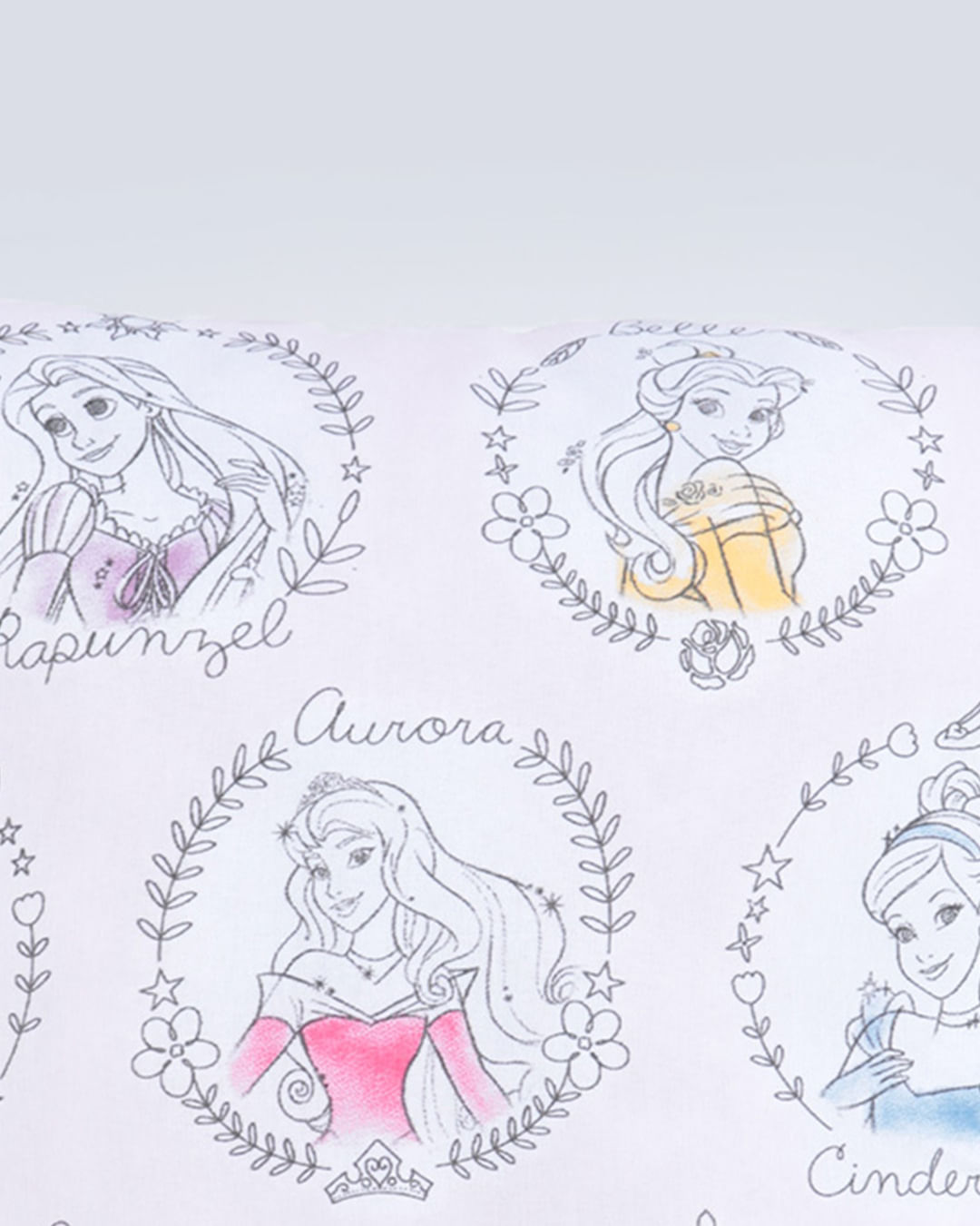 Almofada-Infantil-Princesas-Disney-Rosa