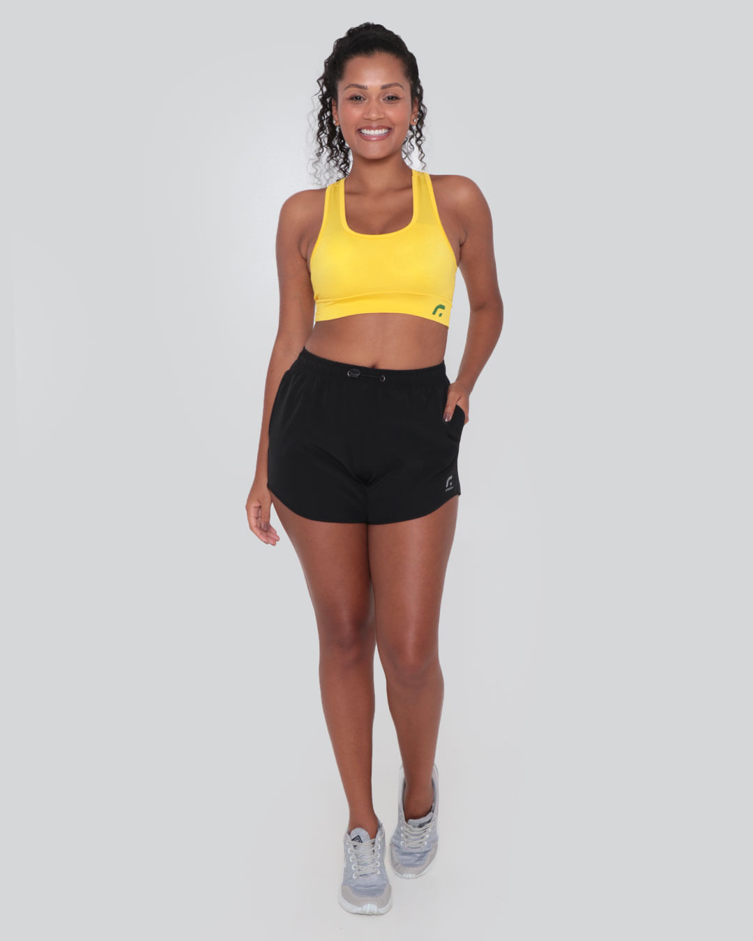 Short-Feminino-Boxer-Fitness-Fitter-Regulador-Preto