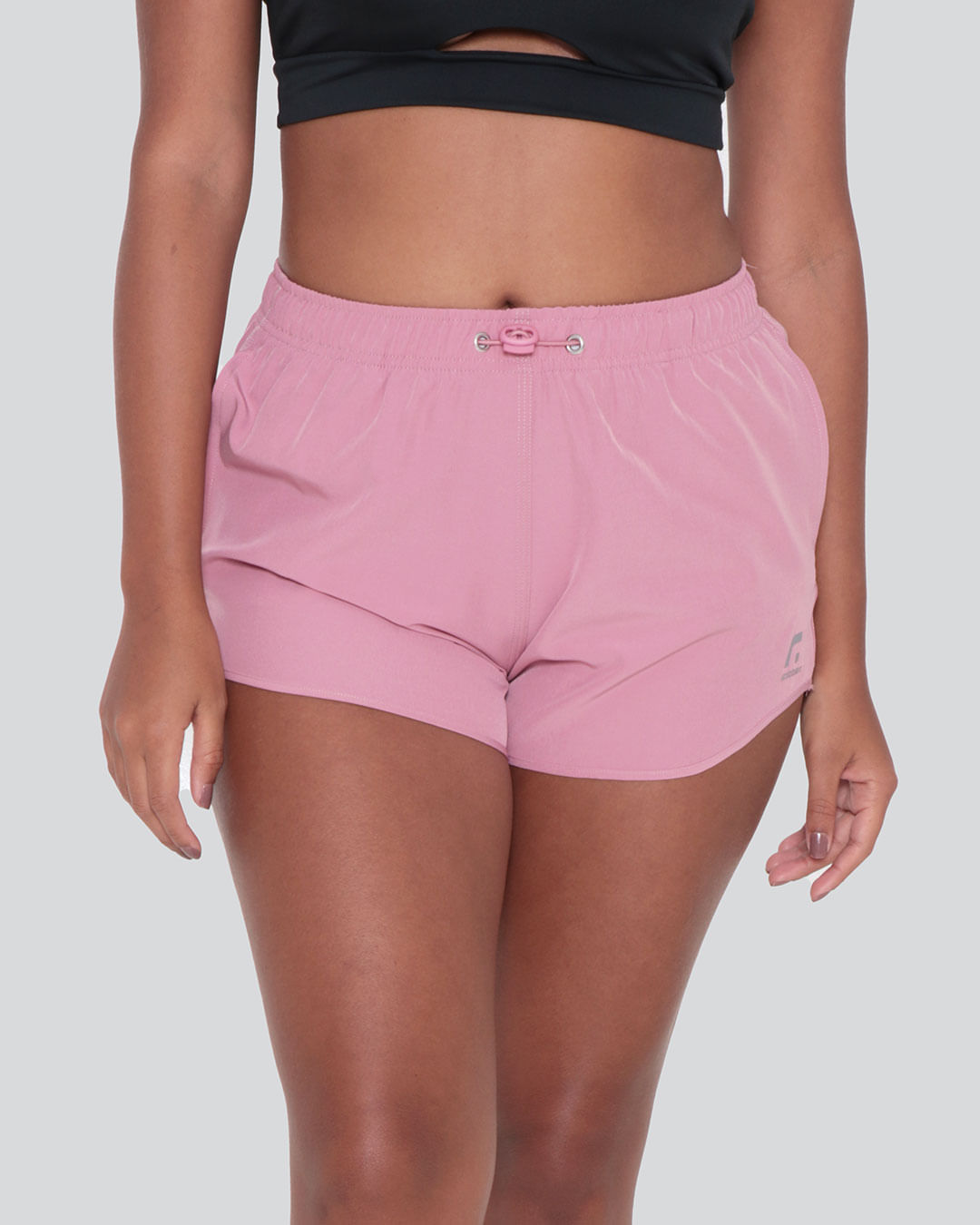 Short-Feminino-Boxer-Fitness-Fitter-Regulador-Rosa-Claro