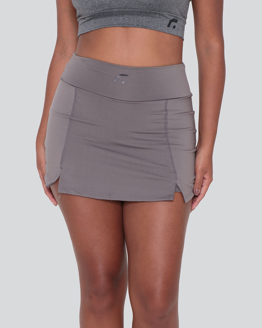 Short-Saia-Feminino-Fitness-Fitter-Suplex-Cinza