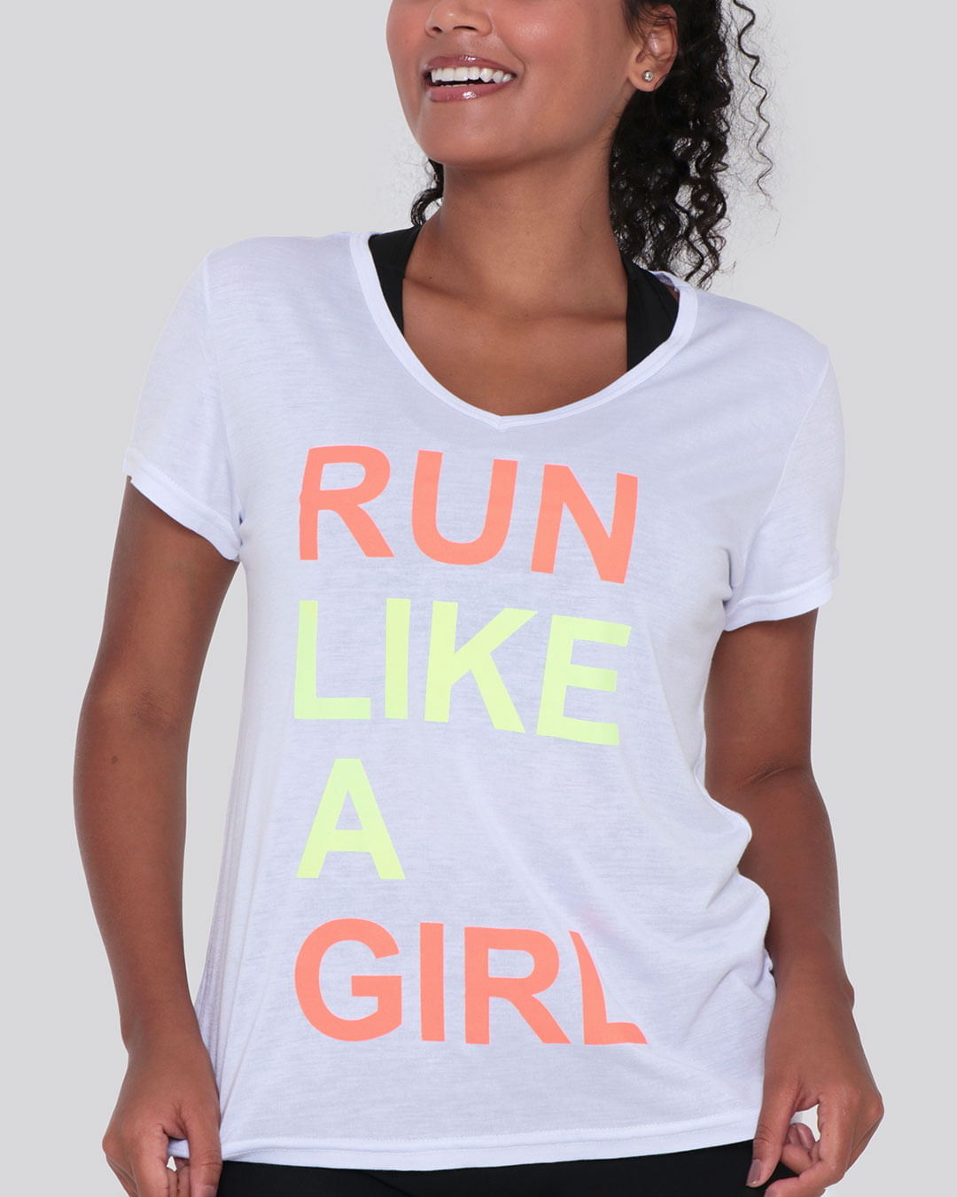 Blusa-Feminina-Fitness-Fitter-Run-Like-A-Girl-Branca