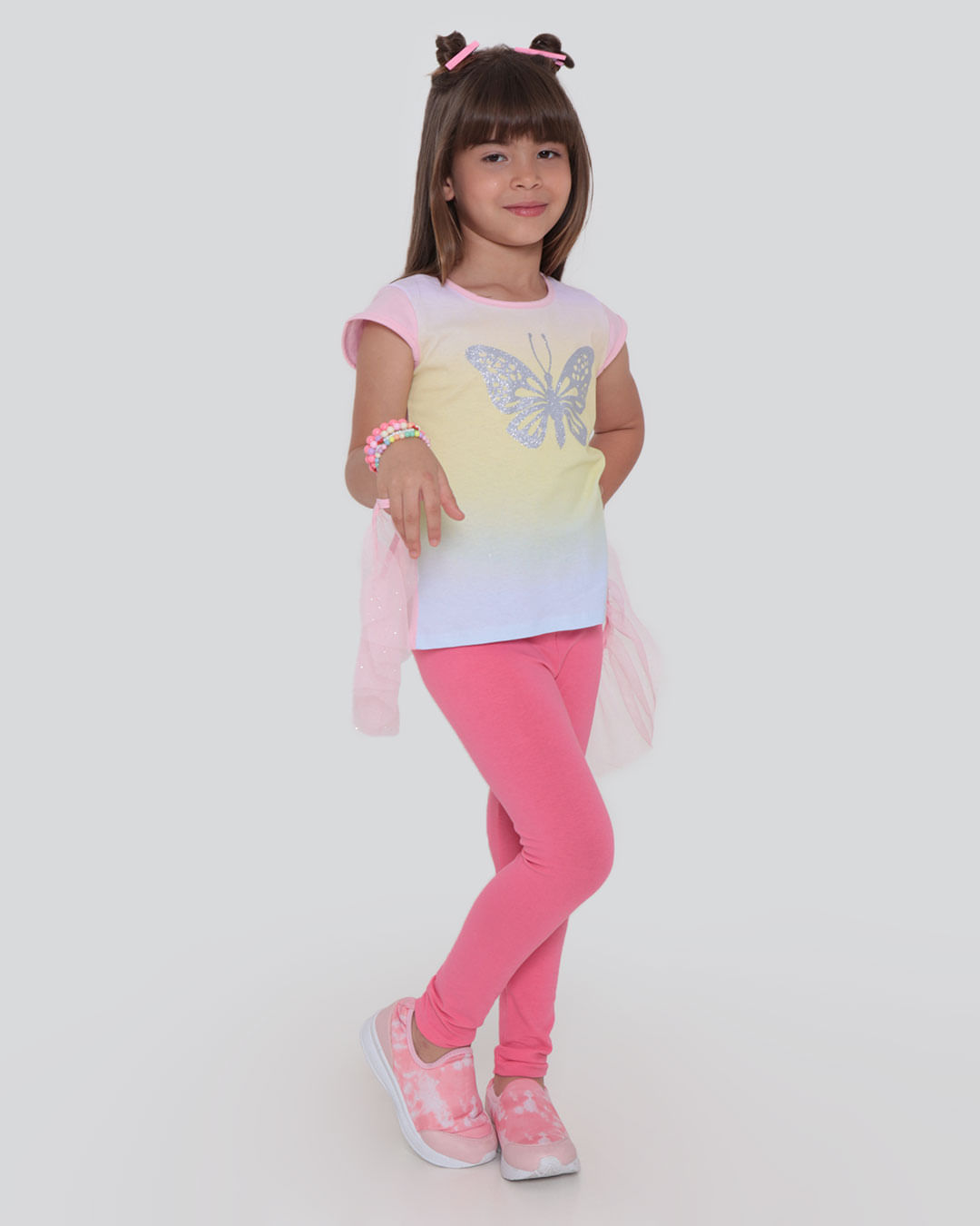 Calca-Legging-Infantil-Rosa