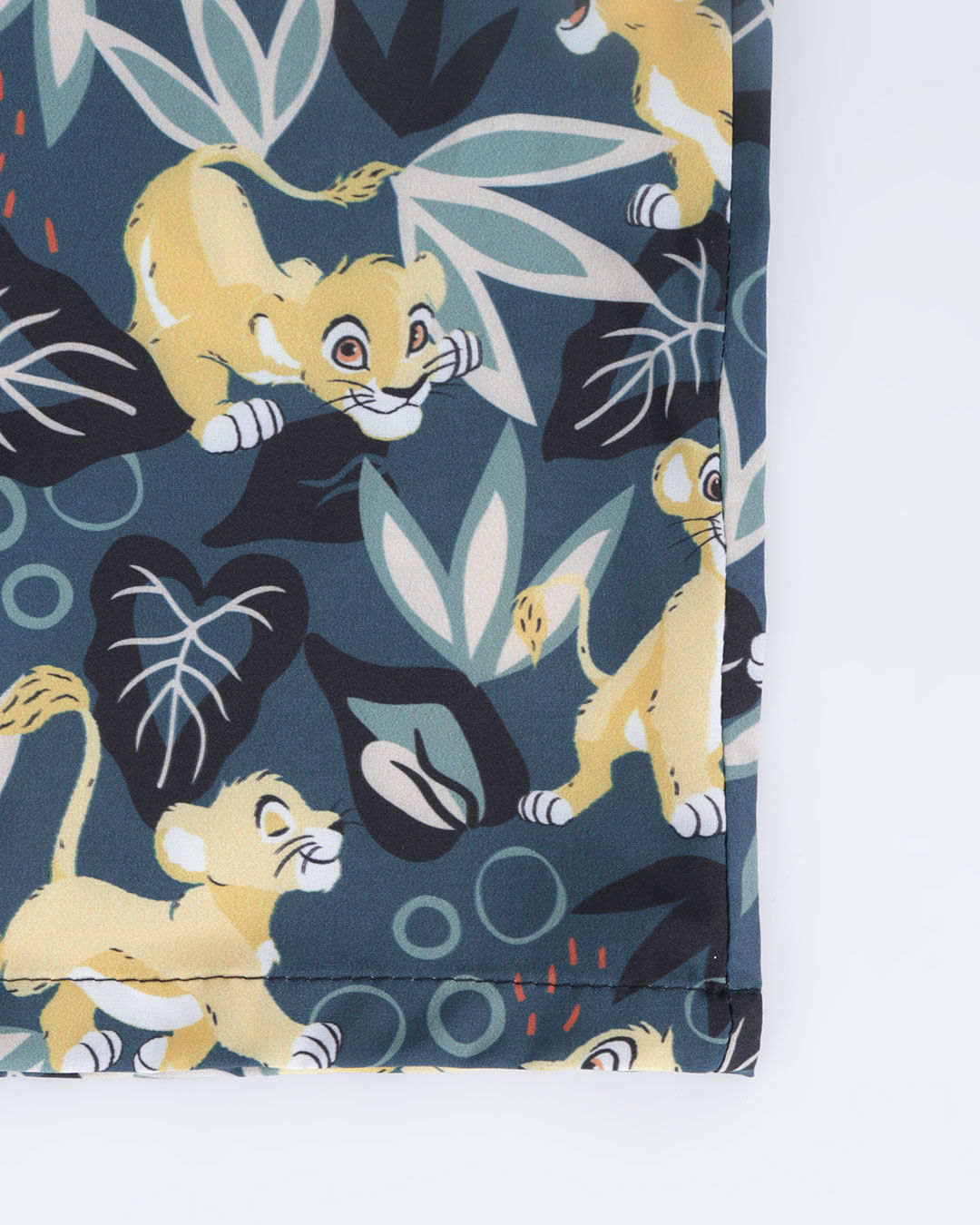 Camisa-Bebe-Estampa-Folhagem-Simba-Disney-Verde