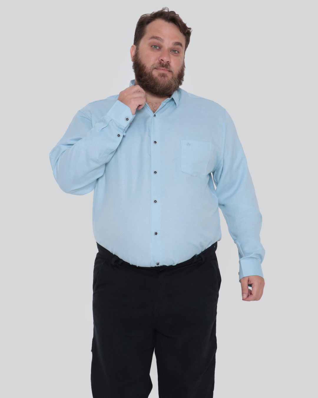 Camisa-Plus-Size-Masculina-Azul