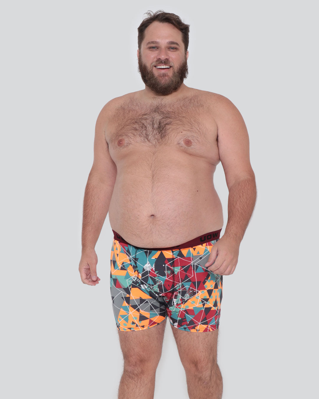 Cueca-Plus-Size-Boxer-Microfibra-Estampada-Vinho