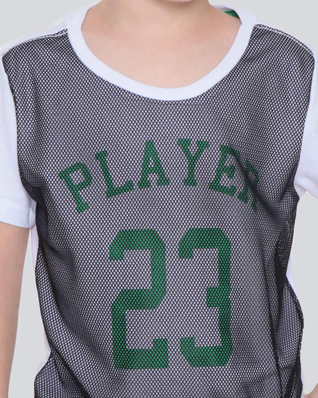 Camiseta-Infantil-Player-23-Branca