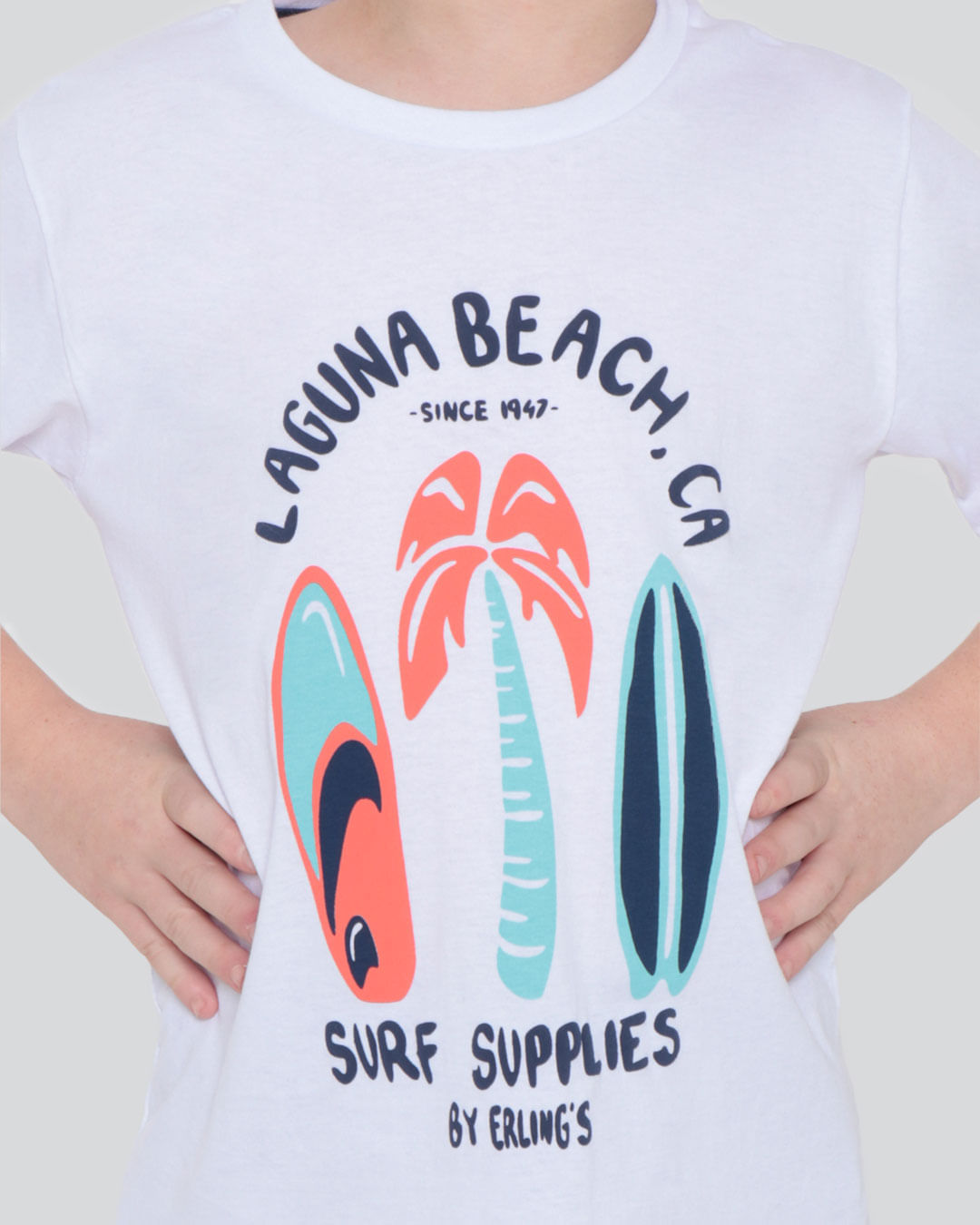 Camiseta-Infantil-Estampa-Laguna-Beach-Branca
