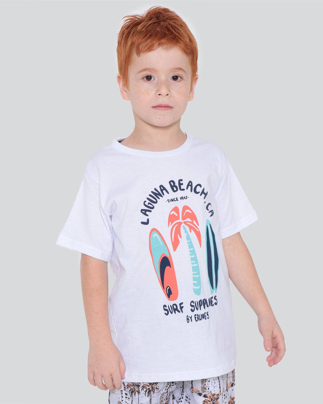 Camiseta-Infantil-Estampa-Laguna-Beach-Branca