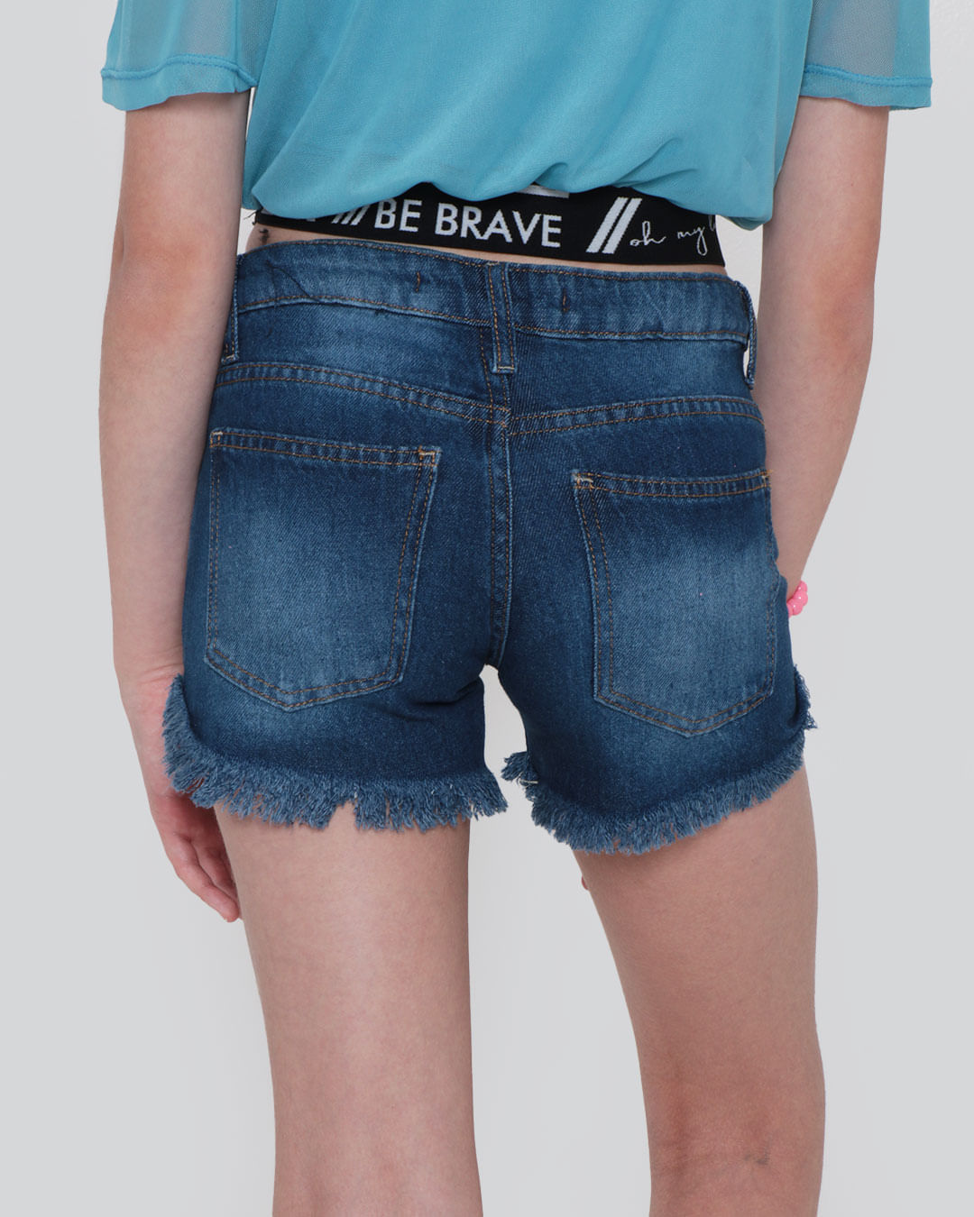 Short-Jeans-Juvenil-Strass-Destroyed-Azul