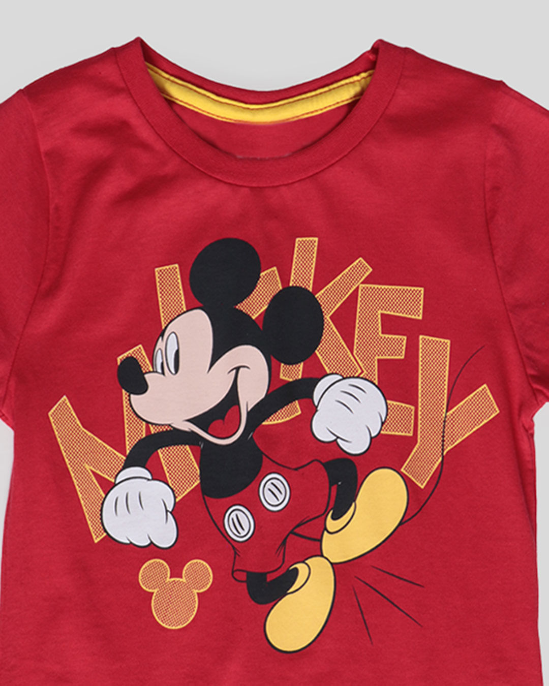 Camiseta-Bebe-Estampa-Mickey-Disney-Vermelha