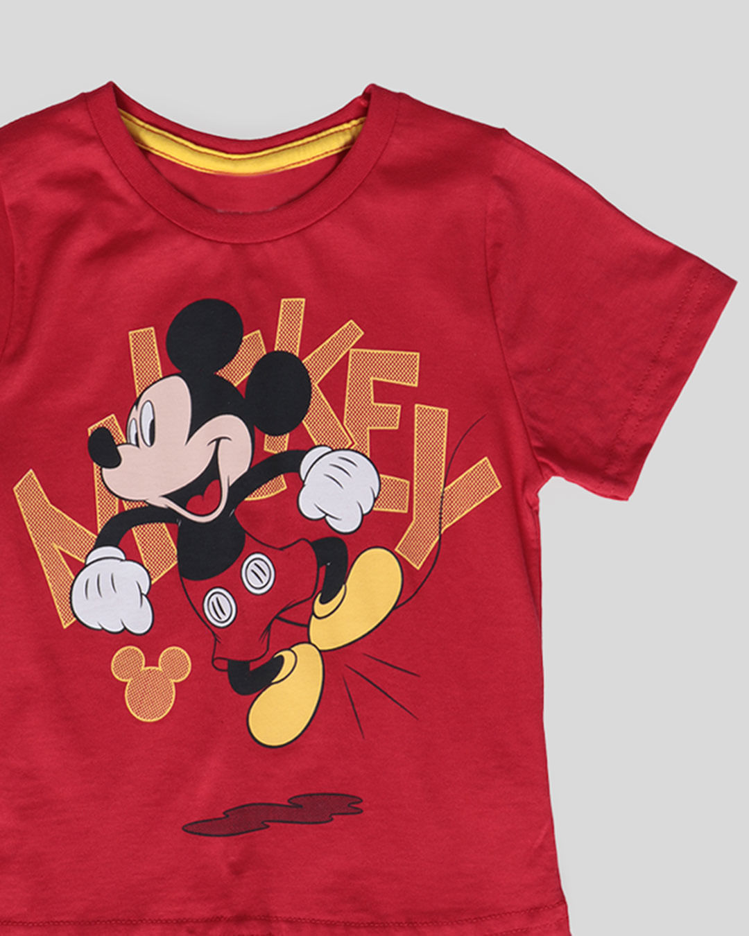 Camiseta-Bebe-Estampa-Mickey-Disney-Vermelha