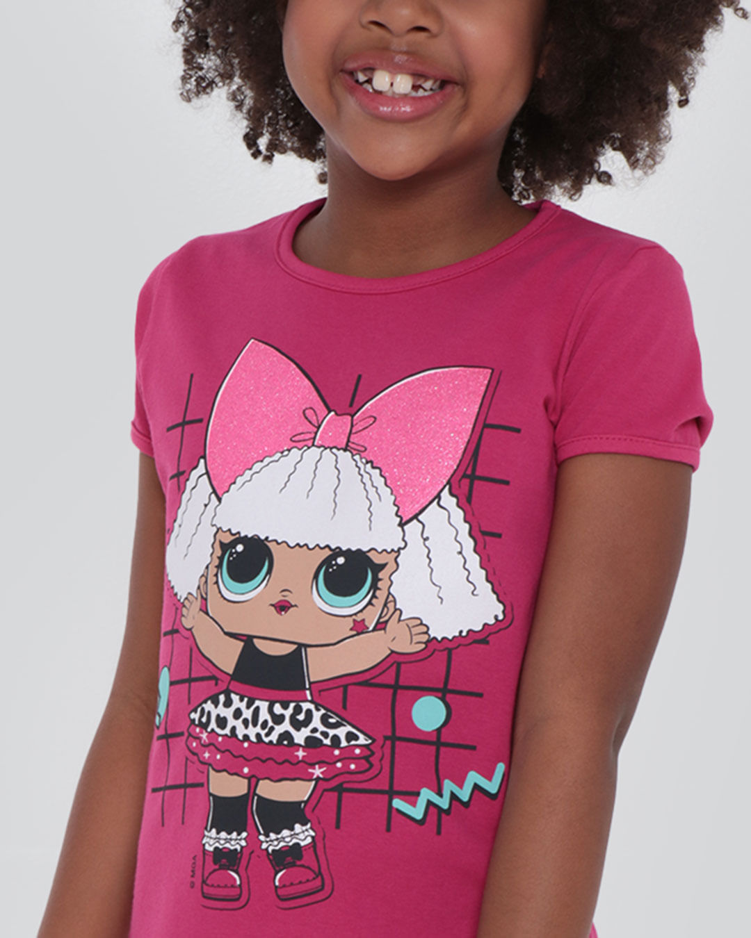 Conjunto-Infantil-Blusa-e-Bermuda-LOL-Surprise-Rosa