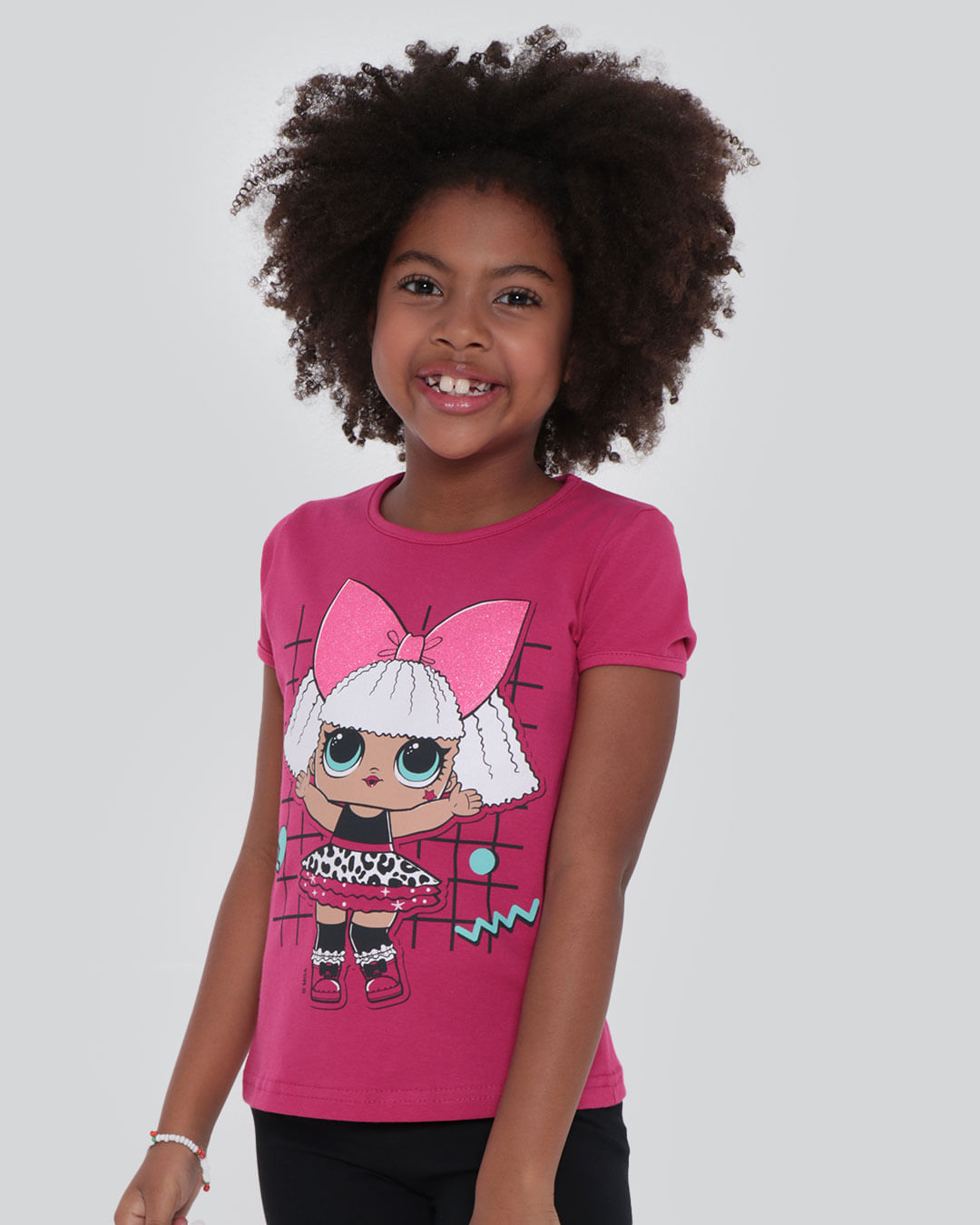 Conjunto-Infantil-Blusa-e-Bermuda-LOL-Surprise-Rosa