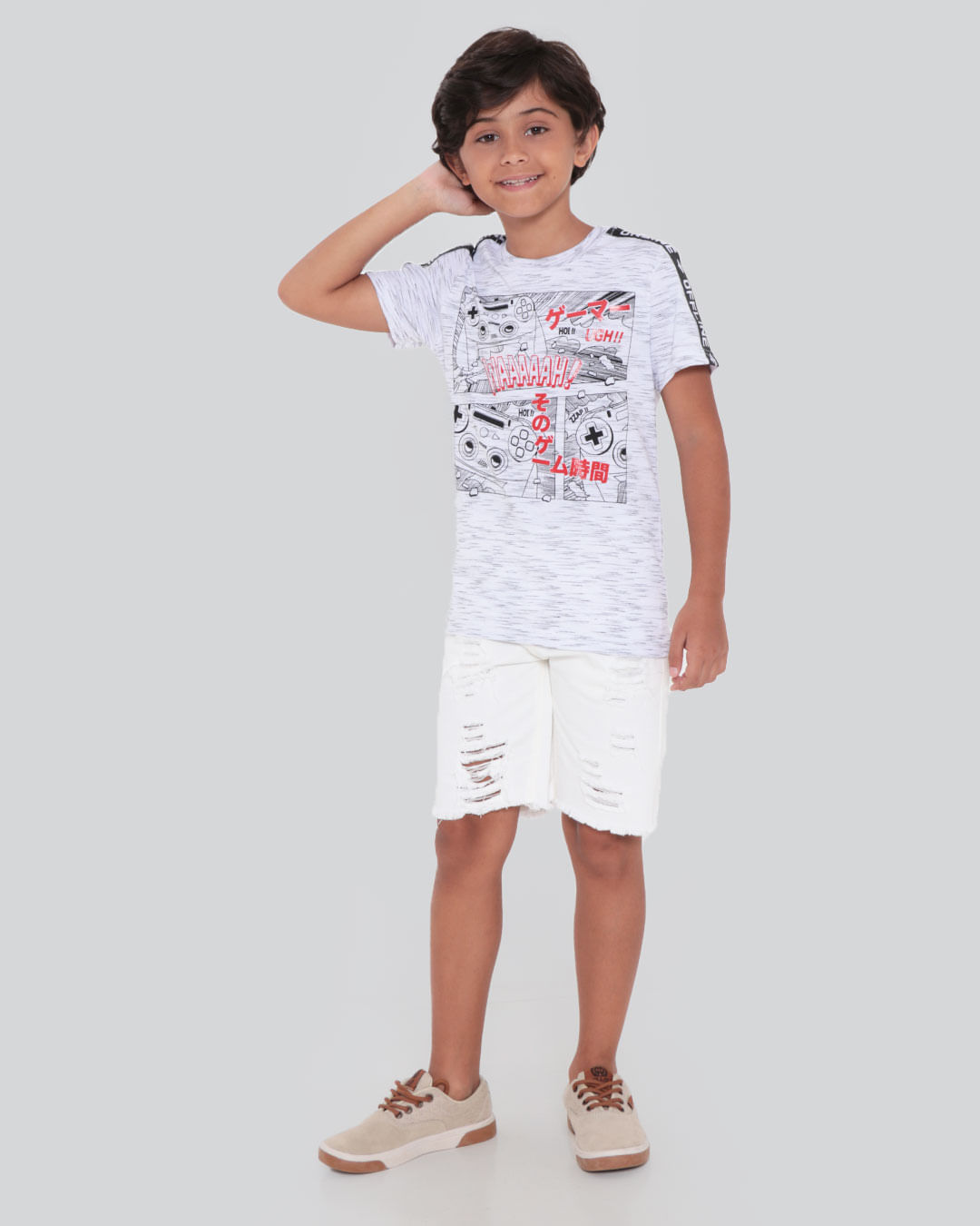Camiseta-Infantil-Estampa-Game-Flame-Branca