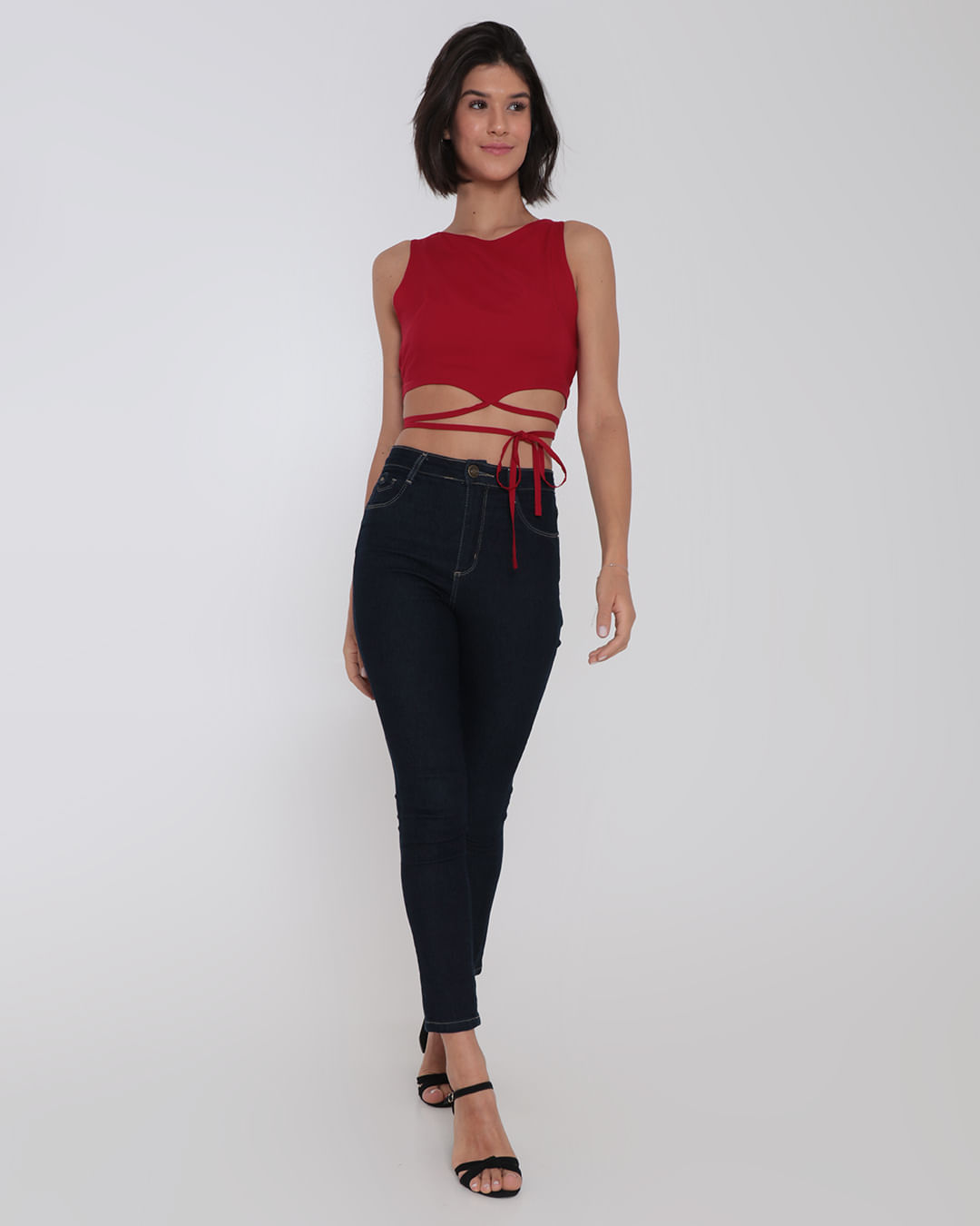 Regata-Feminina-Viscose-Cropped-Tiras-Vermelho