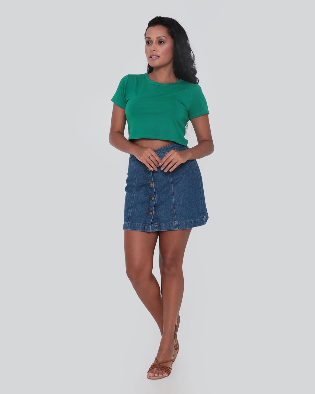 Blusa-Cropped-Feminina-Basica-Verde-Medio