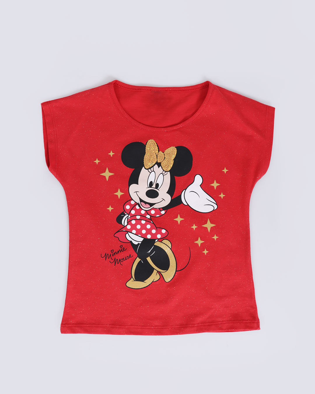 Blusa-Infantil-Paete-Minnie-Mouse-Disney-Vermelho