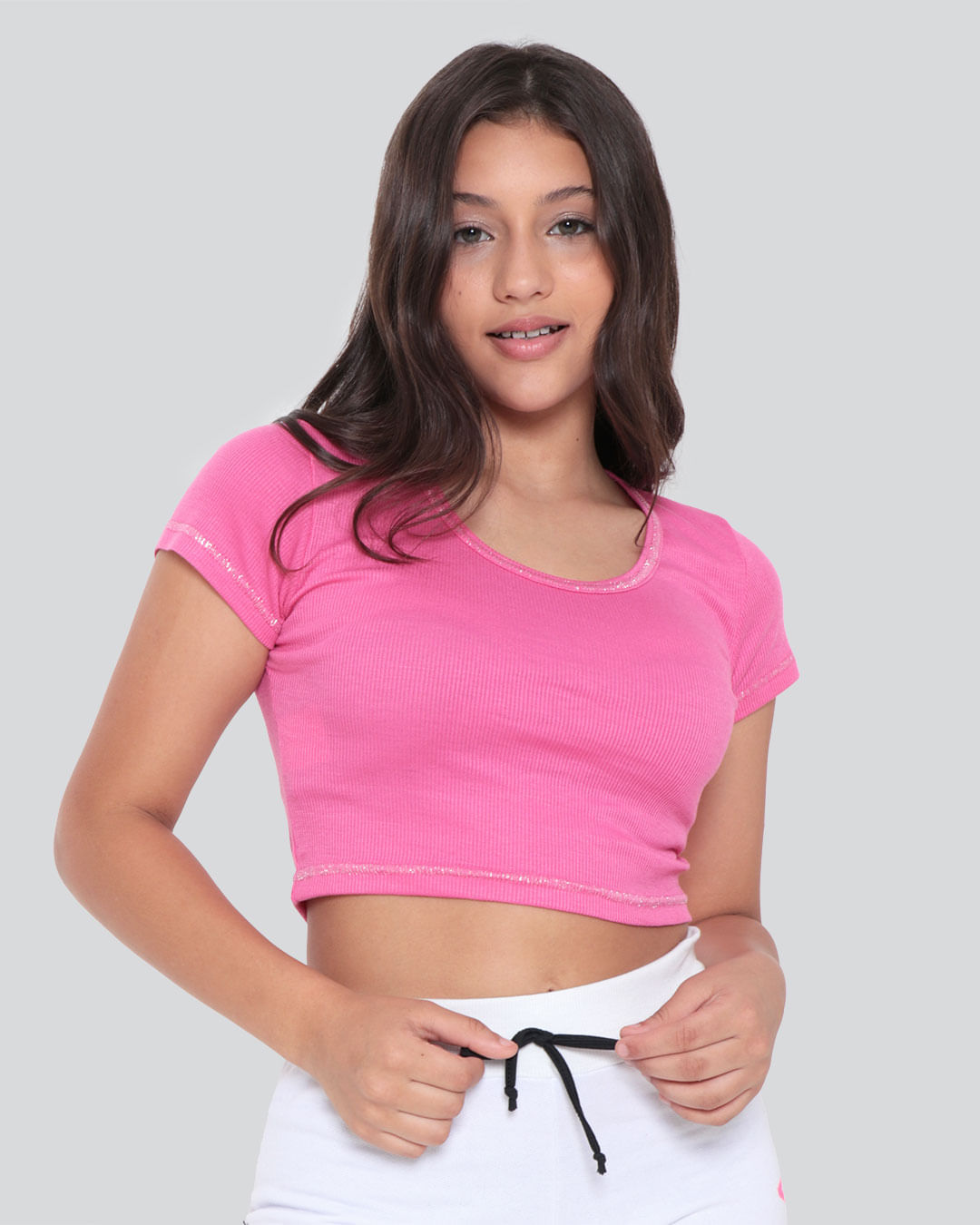 Blusa-Juvenil-Malha-Canelada-Rosa-Medio