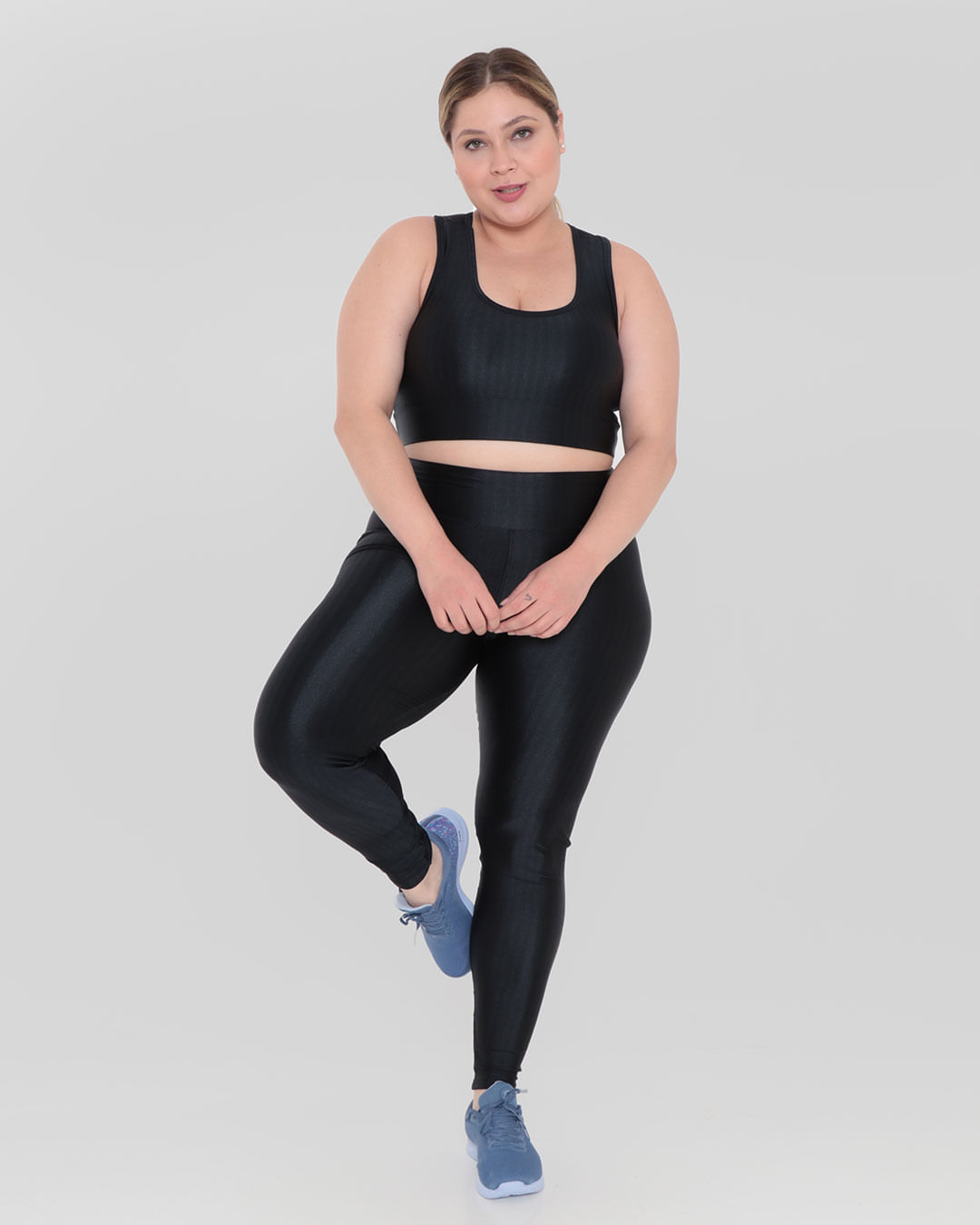 Calca-Legging-Feminina-Plus-Size-Fitness-3D-Preta