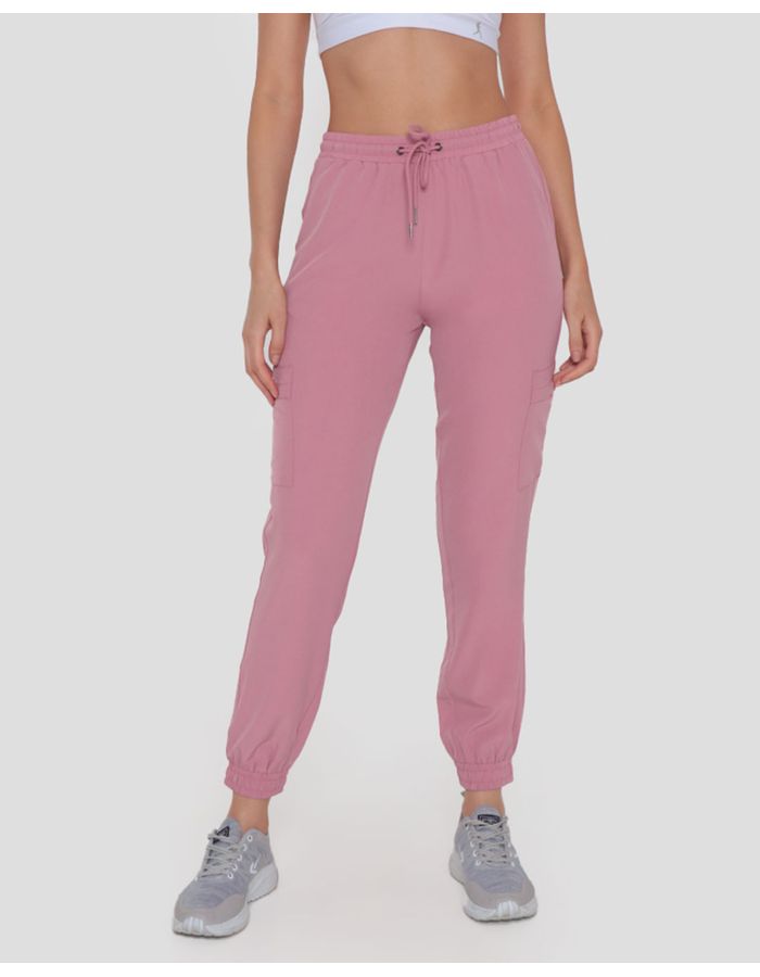 Calca-Feminina-Fitness-Jogger-Fitter-Rosa-Claro