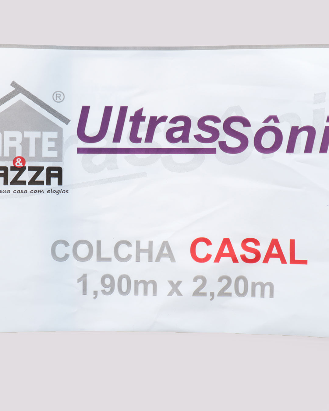 Colcha-Casal-Ultrassonica-Arte-E-Cazza-Cinza-Floral-