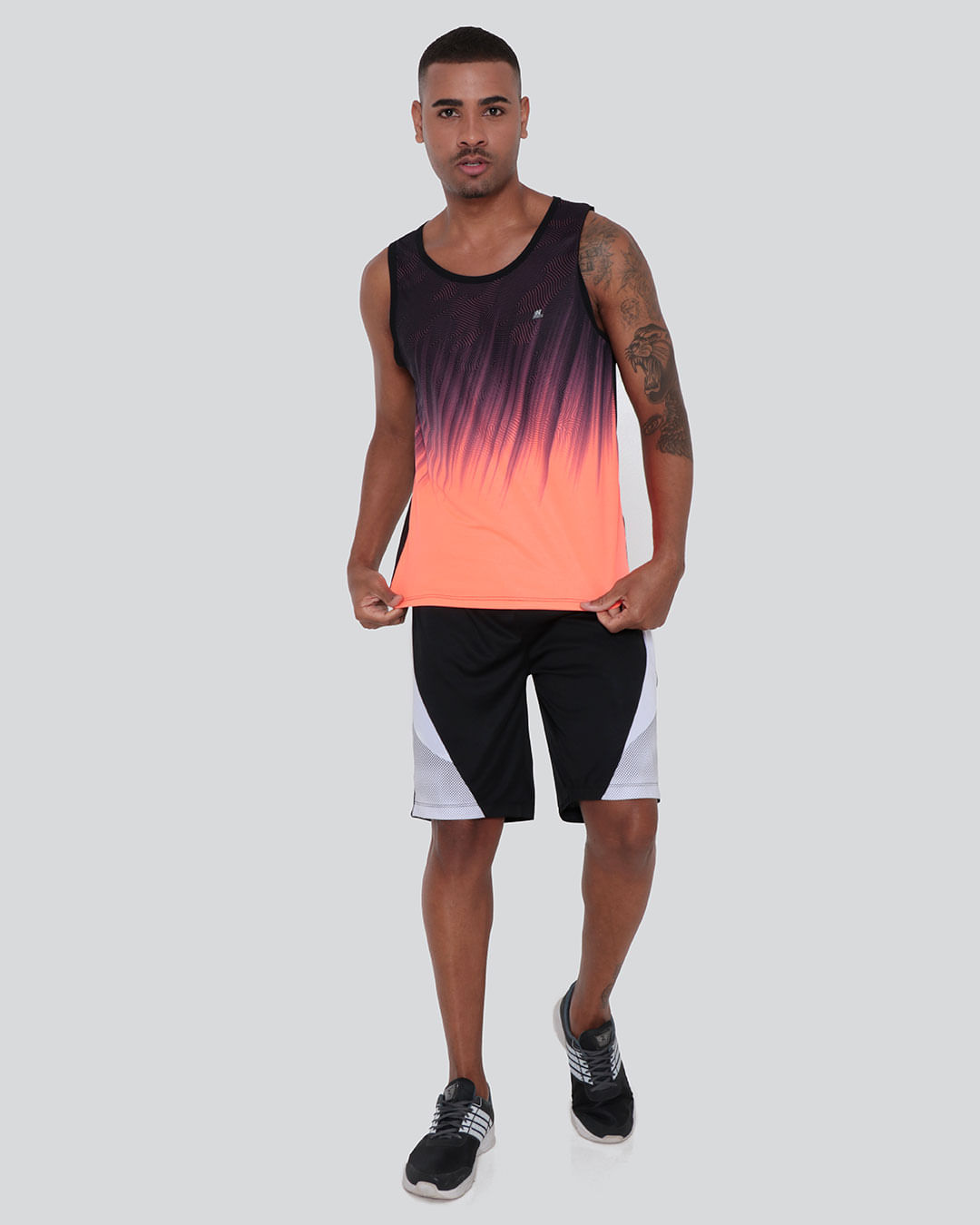 Regata-Masculina-Fitness-Neon-Laranja