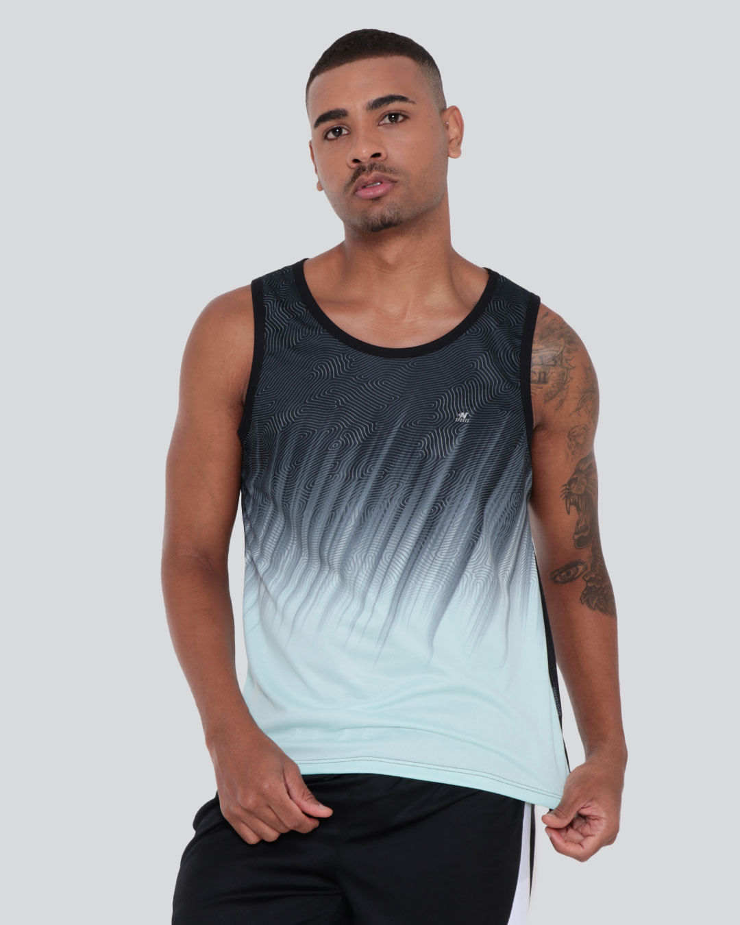 Regata-Masculina-Fitness-Verde-Claro