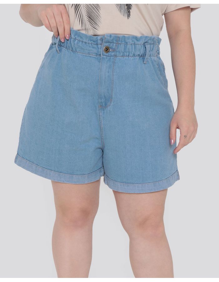 Short-Jeans-Feminino-Plus-Size-Clochard-Azul