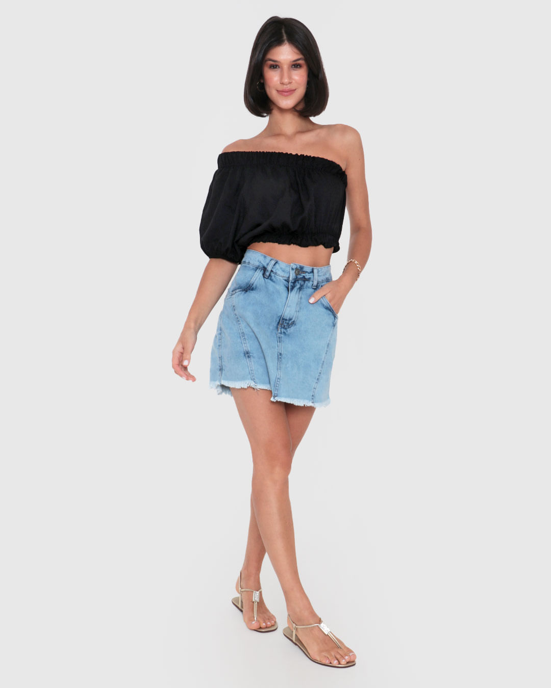 Blusa-Feminina-Viscose-Cropped-Ombro-So-Preta