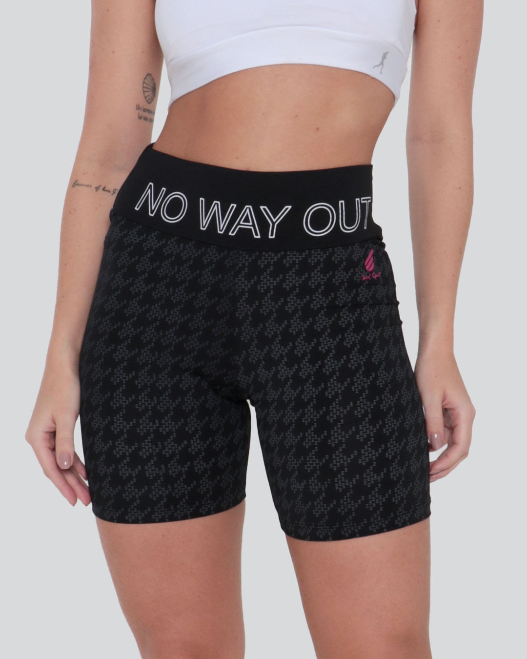 Short-Feminino-Fitness-No-Way-Out-Preto