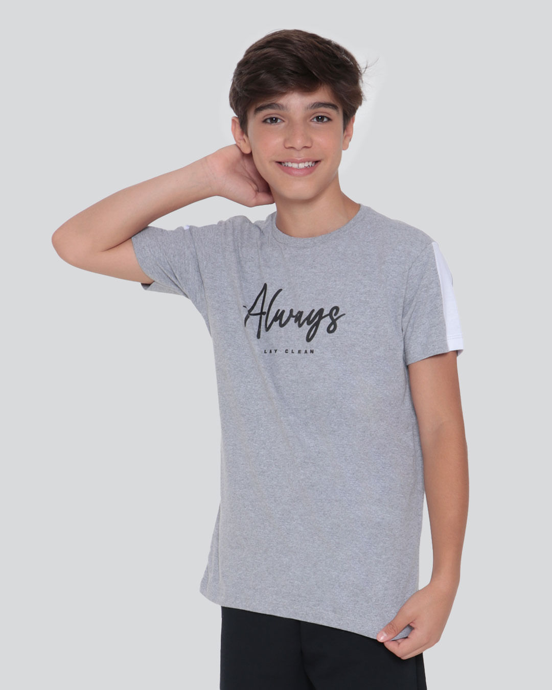 Camiseta-Juvenil-Estampada-Cinza