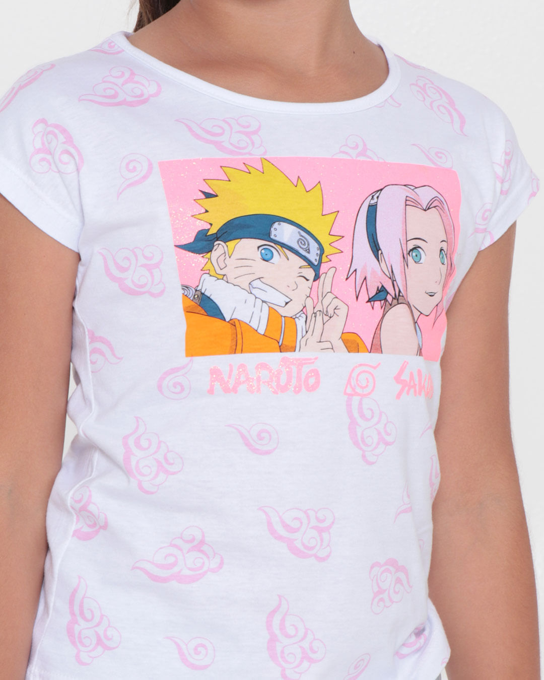 Blusa-Infantil-Naruto-Branca