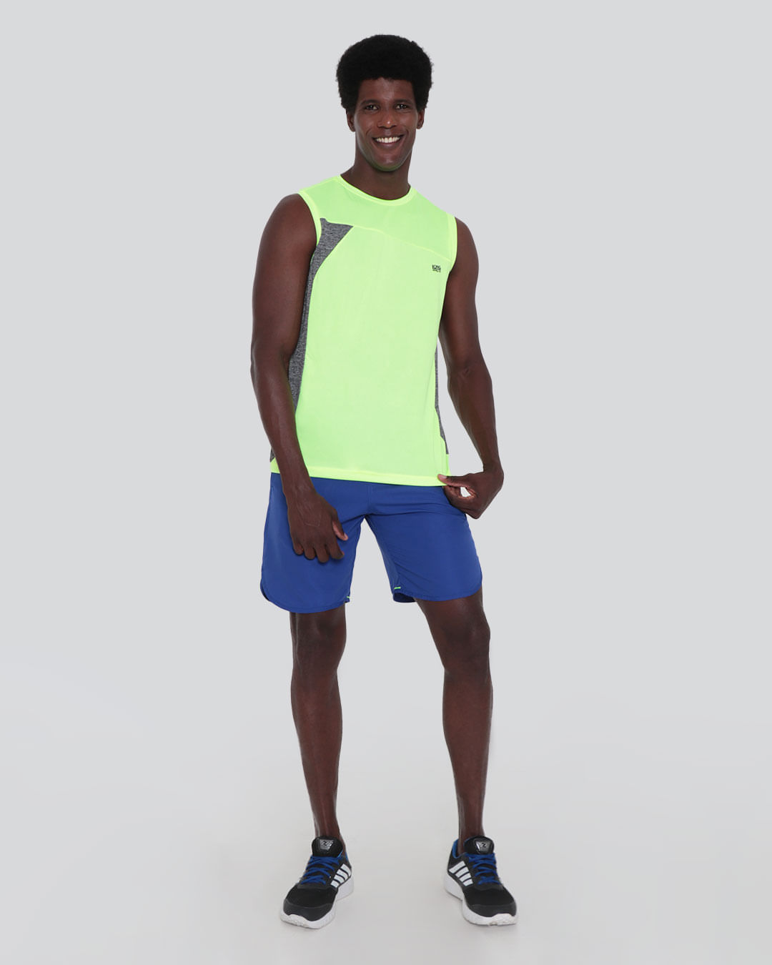 Regata-Masculina-Fitness-Neon-Amarela